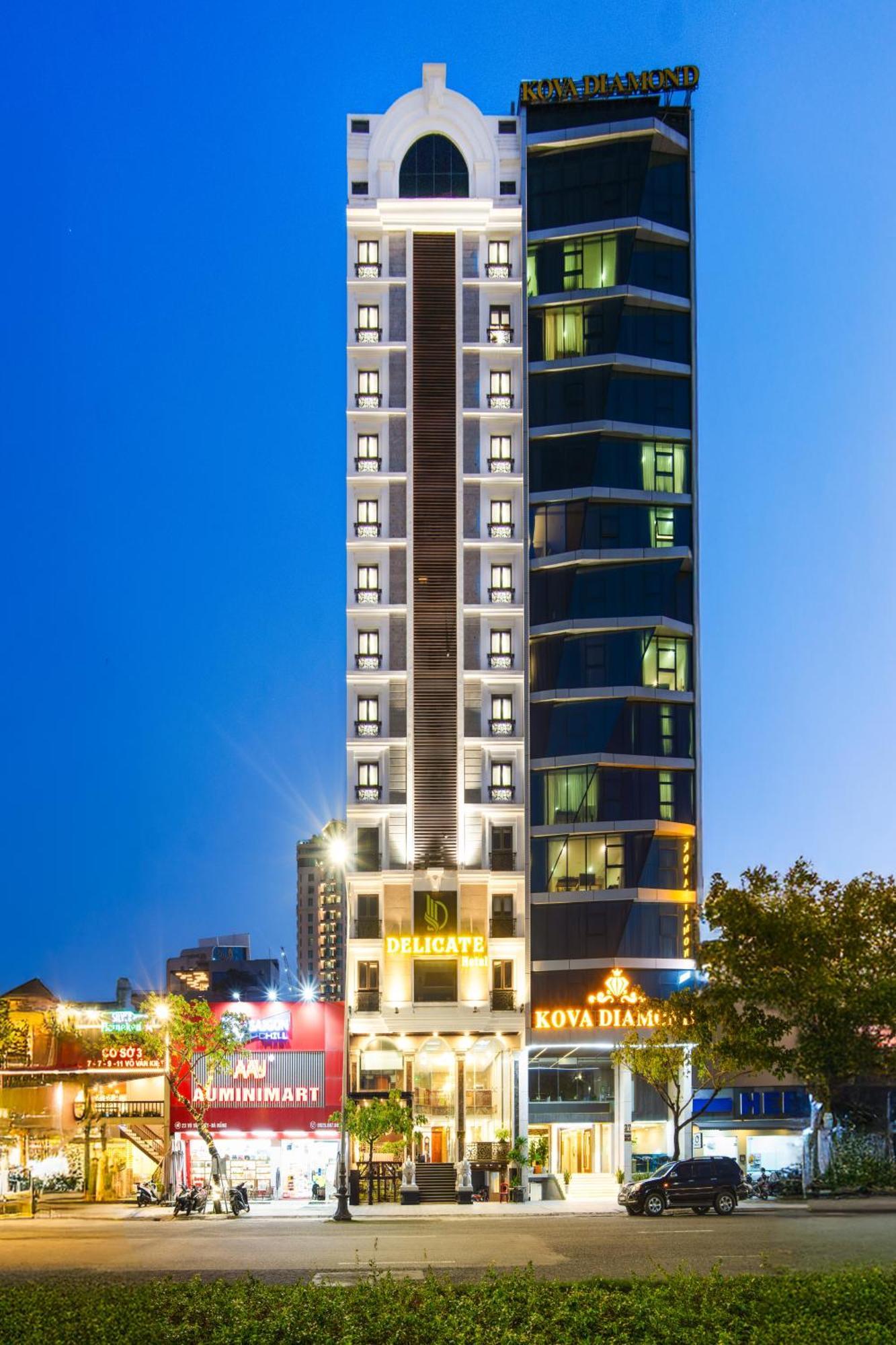 Delicate Hotel Đà Nẵng Kültér fotó